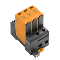 LIIGPINGEPIIRIK T1+T2 (B+C) 3P 25kA 275VAC TN-C, SIGNAALKONTAKTIGA, S-LINE