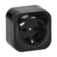 TODO PISTIKUPESA 1-NE PINNAPEALNE IP20 MUST 10TK