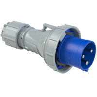 033-6 JÄTKUPISTIK 63A 3P 6H IP67 POWER TWIST