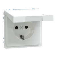 MEG2314-6035 PISTIKUPESA KAANEGA LASTEKAITSMEGA IP4 LOOTOSVALGE D-LIFE SYSTEM DESIGN MERTEN
