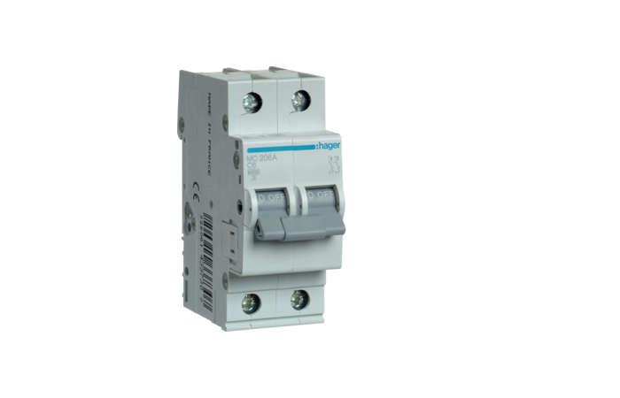 MC206A KAITSELÜLITI 2P C 6A 6kA