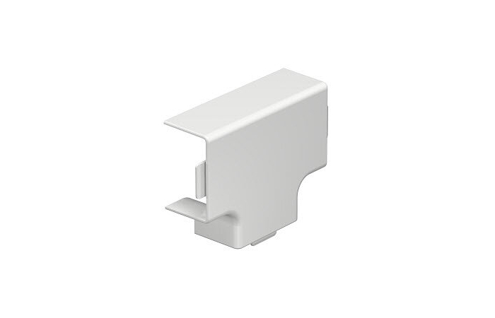 WDK HT25040RW  T-ÜHENDUSE KATE 25X40MM. PVC. POLAARVALGE. 9010