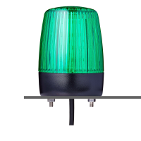 PCH LED PIDEV-/VILKUV SIGNAALLAMP KÕRGE KUPLIGA ROHELINE 230/240V AC