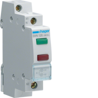 SVN 126 LED-SIGNAALTULED ROH+PUN 230V AC 1MOD