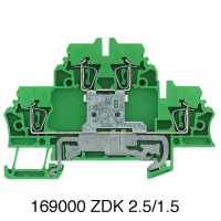 ZDK 2.5PE RIVIKLEMM VEDRU 2-KORRUST KOLLA-ROHELINE Z-SEERIA