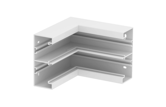 GK-IS53130RW  SISENURK JÄIK 175X175X130. PC/ABS. POLAARVALGE. 9010