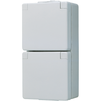 JUNG 622 W 2-NE PISTIKUPESA KLAPIGA IP44                   