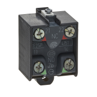 XE2SP4151 KONTAKTIPLOKK JALGLÜLITILE 1 NC + 1 NO