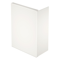 WDK HE80210RW  OTSATÜKK 80X210MM. PVC. POLAARVALGE. 9010