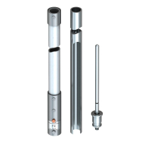 isFang IN-A L4  ISOLEERITUD PIKSEMAST.KÜLGVÄL. ISCON KAABLI SISEPAIGALDUS 4000MM. GFK