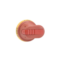 OHY45J6 KÄEPIDE 45MM OT16F...OT125F OT160G_PUNANE/KOLLANE IP65 I/ON - 0/OFF