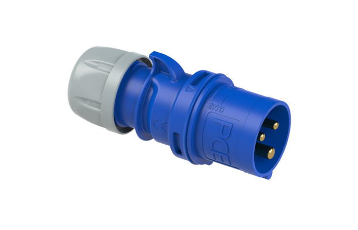 013-6 JÄTKUPISTIK 16A 2P+E. IP44. 200-250V. PCE