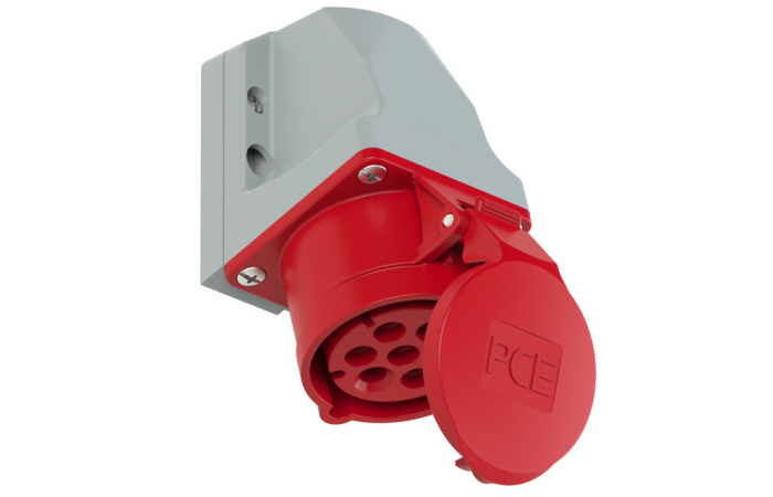 117-6V PINNAPEALNE PISTIKUPESA 16A 7P 6H IP44 400V PCE