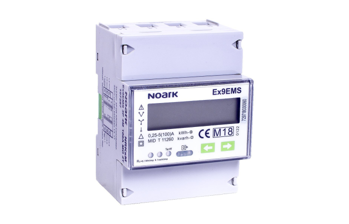 NOARK Ex9EMS ARVESTI 3P 4M 2-TARIIF LCD DISPLEI VOOLUTRAFOGA Mbus