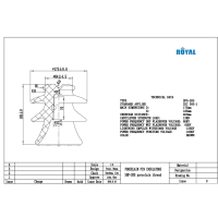 SF-20 KESKPINGE ISOLAATOR VANAT TÜÜPI TRAAVERSILE