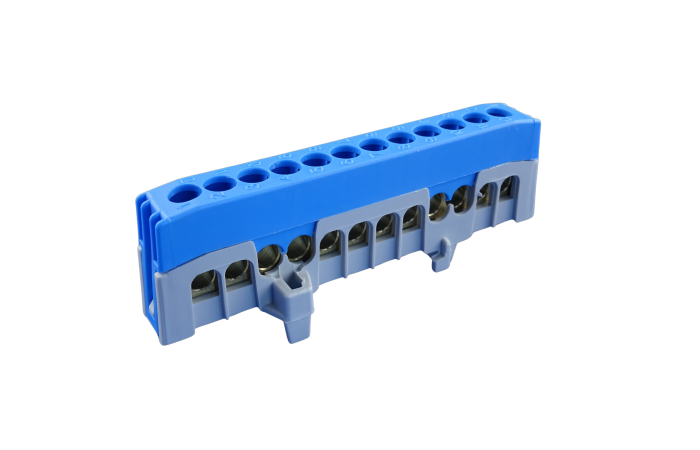 POLLMANN NULL-LATT DIN LIISTULE N 12X16MM² SININE ISOL.