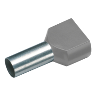 ISOLEERITUD TWIN KAKSIKHÜLSS 2X1.5MM2/8MM PUNANE 100 TK/PAKK