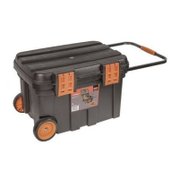 TÖÖRIISTAKAST RATASTEL PTBW67 675x472x416MM 78L PLASTIKUST