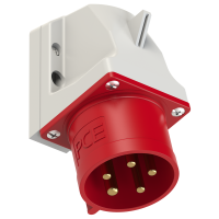 525-6 PINNAPEALNE JÕUPISTIK 3P+N+E. 32A. IP44. 380-415V. PCE