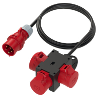 9430718 JAOTUSKESKUS. 16A x3. 16A PISTIK+1.5M KAABEL