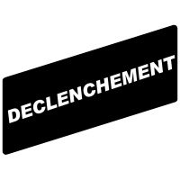 ZBY02132 MÄRGISTUSPLAAT 8X27MM SILDIHOIDJALE 30X40MM DECLENCHEMENT