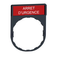 ZBY2130 SILDIHOIDJA 30X40MM SILDIGA 8X27MM MÄRGISTUSEGA ARRET D'URGENCE