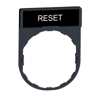 ZBY2322 SILDIHOIDJA 30X40MM SILDIGA 8X27MM MÄRGISTUSEGA RESET MUST VÄRV