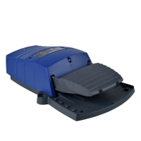 XPEB211 JALGLÜLITI ÜHENE IP66 KATTETA PLAST SININE 2 NC + 2 NO