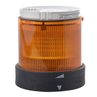 XVBC5G5 VALGUSMOODUL VALGUSTORNILE PLAST ORANZ Ø70 PLINKIV LED 120V AC