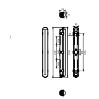 WT065C G3 LED18S/840 PSU L600 BN IP65 IK08 TÖÖSTUSVALGUSTI