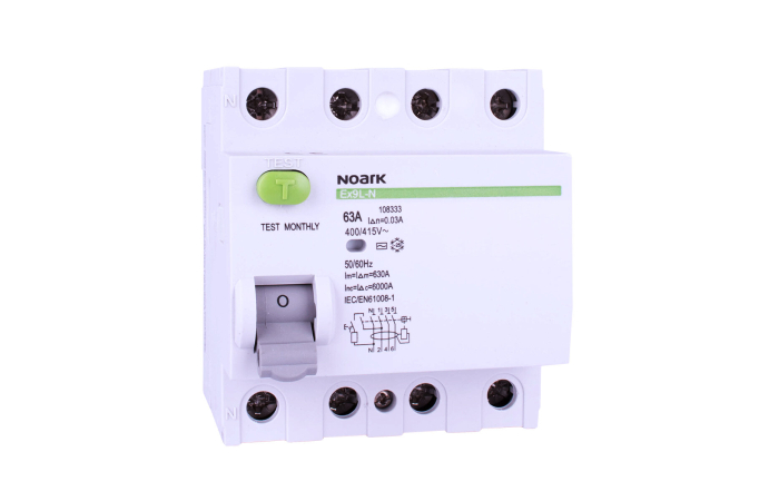 NOARK Ex9L-N  RIKKEVOOLUKAITSE 4P 40A 30mA 6kA AC