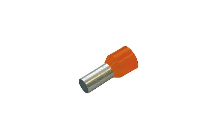 0.5MM² JUHTME OTSAHÜLSS ISOLEERITUD 8MM ORANZ PAKK(100TK)