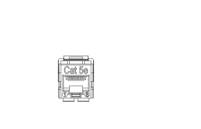 100-010 RJ45 UTP PESAMOODUL CAT5e EXCEL