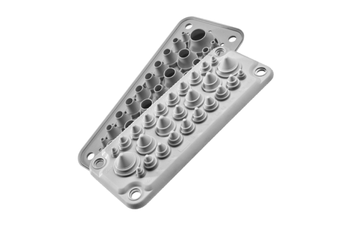 MOR MULTILÄBIVIIK MC-25/27. IP65. RAL7035