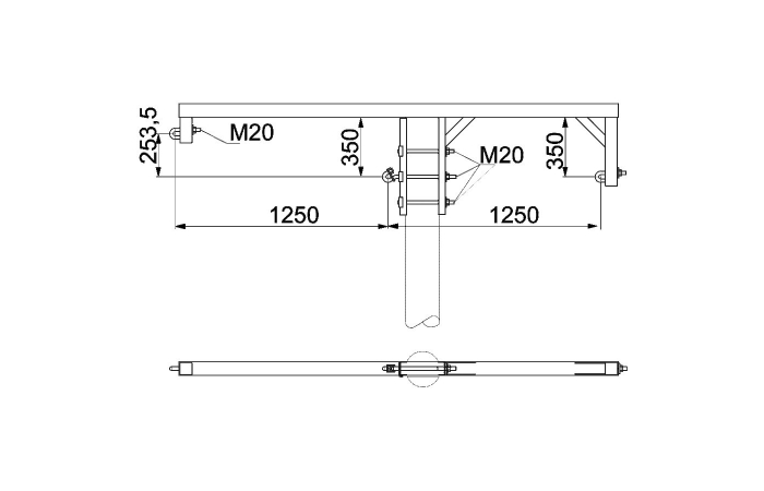 SH 207 NURGATRAAVERS 20kV PALJASJUHTME LIINILE