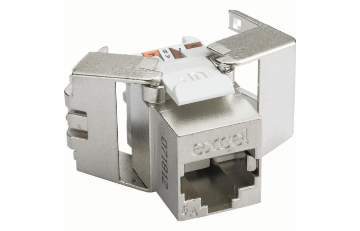 RJ45 FTP PESAMOODUL Cat6a Excel 100-181