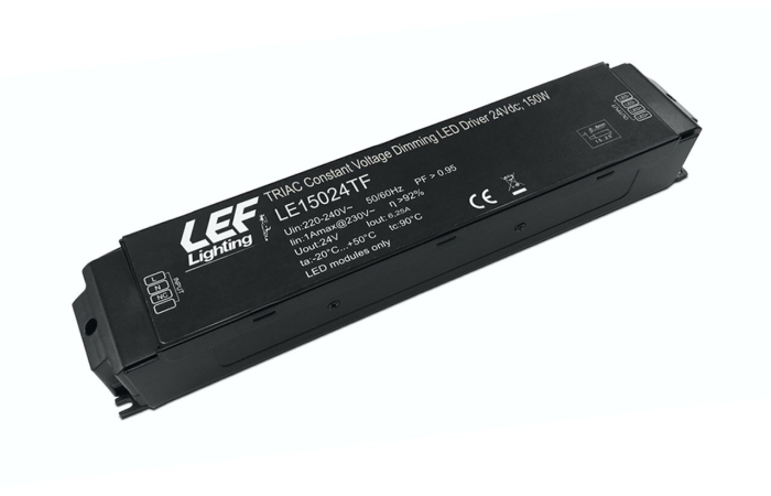 LEF 24VDC 150W IP20 DIM TRIAC/IGBT CV LED RIBA DRAIVER