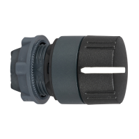 ZB5AD29 PÖÖRDLÜLITI MUST Ø22 2POS FIKSEERUV