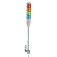 XVC4B5 VALGUSTORN MONOLIIT PUNANE-ORANZ-ROHELINE-SININE-VALGE 40MM TORUPAIG. SUMISTITA IP23 24V ACDC