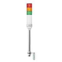 XVC6B35S VALGUSTORN MONOLIIT PUNANE-ORANZ-ROHELINE 60MM TORUPAIG. SUMISTIGA 70…85DB IP23 24V AC DC