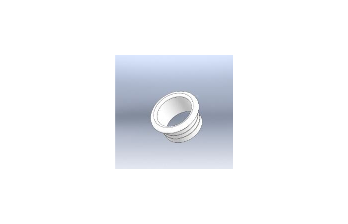 JAPP-32 TORU OTSIK 32MM ALUMIINIUM TORULE. VALGE PLASTIK
