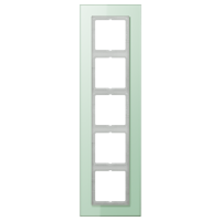 JUNG LSP 985 GLAS  5-NE KLAASRAAM