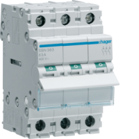 HAGER SBN363 PEALÜLITI 3F 63A