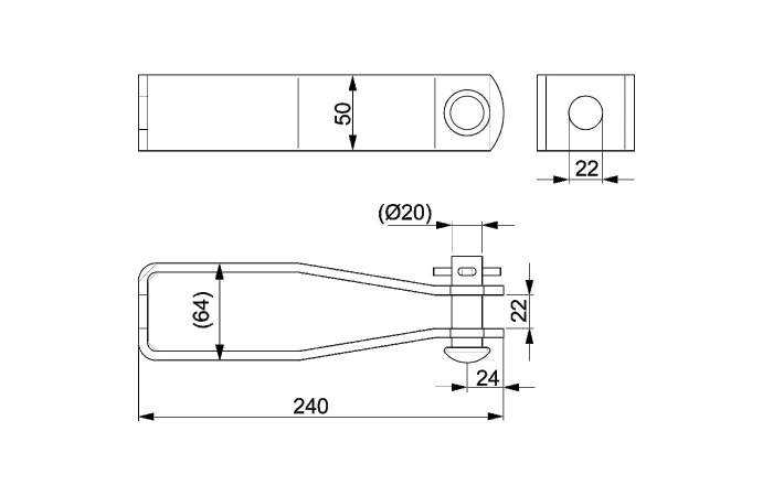 PPS 226.240 RIPPISOLAATORI AAS PIKK 20KV