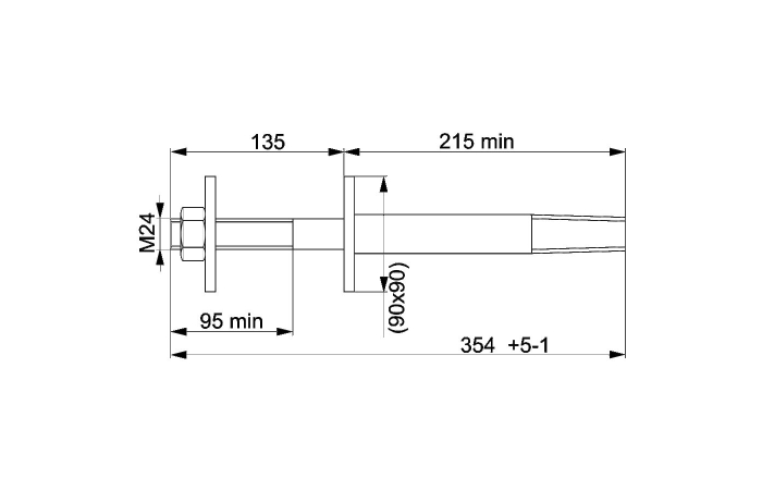 SOT 24.10 ISOLAATORI TUGIVARRAS 24KV