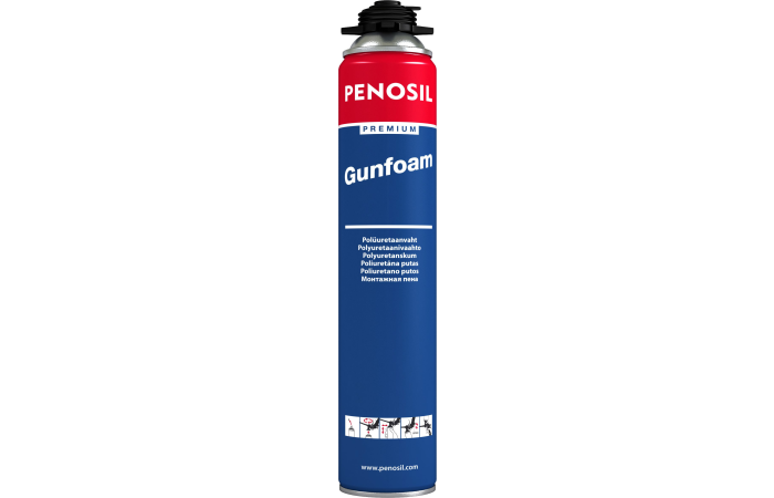 MONTAAŹIVAHT PÜSTOLI PREMIUM GUNFOAM 172 750ML PENOSIL