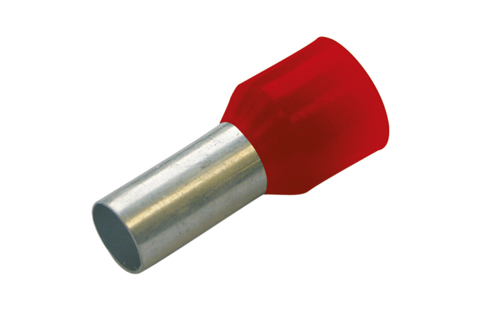 1.5MM2 JUHTME OTSAHÜLSS ISOLEERITUD 8MM PUNANE PAKK(100TK)