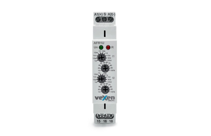AFR1U AEGRELEE KAHE AJASÄTTEGA 1CO 16A AC/DC 12-230V