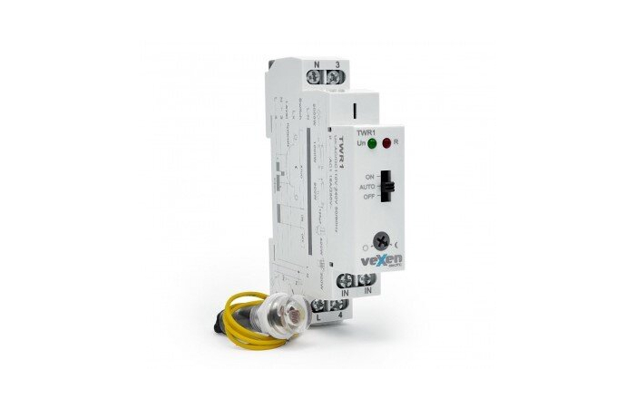TWR1 1-100LX IP20 1NO 16A 230V ANDURIGA HÄMARALÜLITI DIN LIISTULE