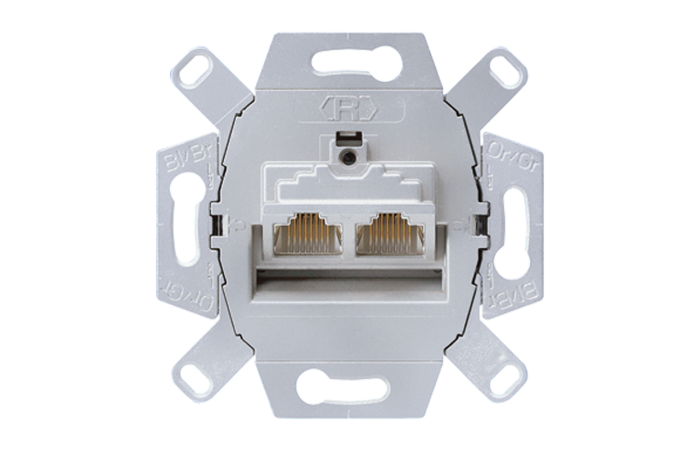JUNG UAE8-8UPO K6 2XRJ45 PESA CAT6 FTP JUNG